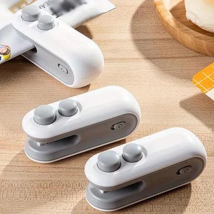 Portable Mini Sealing Machine – USB Rechargeable Food Bag Sealer in Pakistan